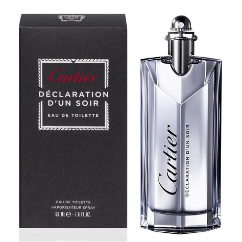 cartier declaration eau de toilette uomo|cartier declaration d'un soir man.